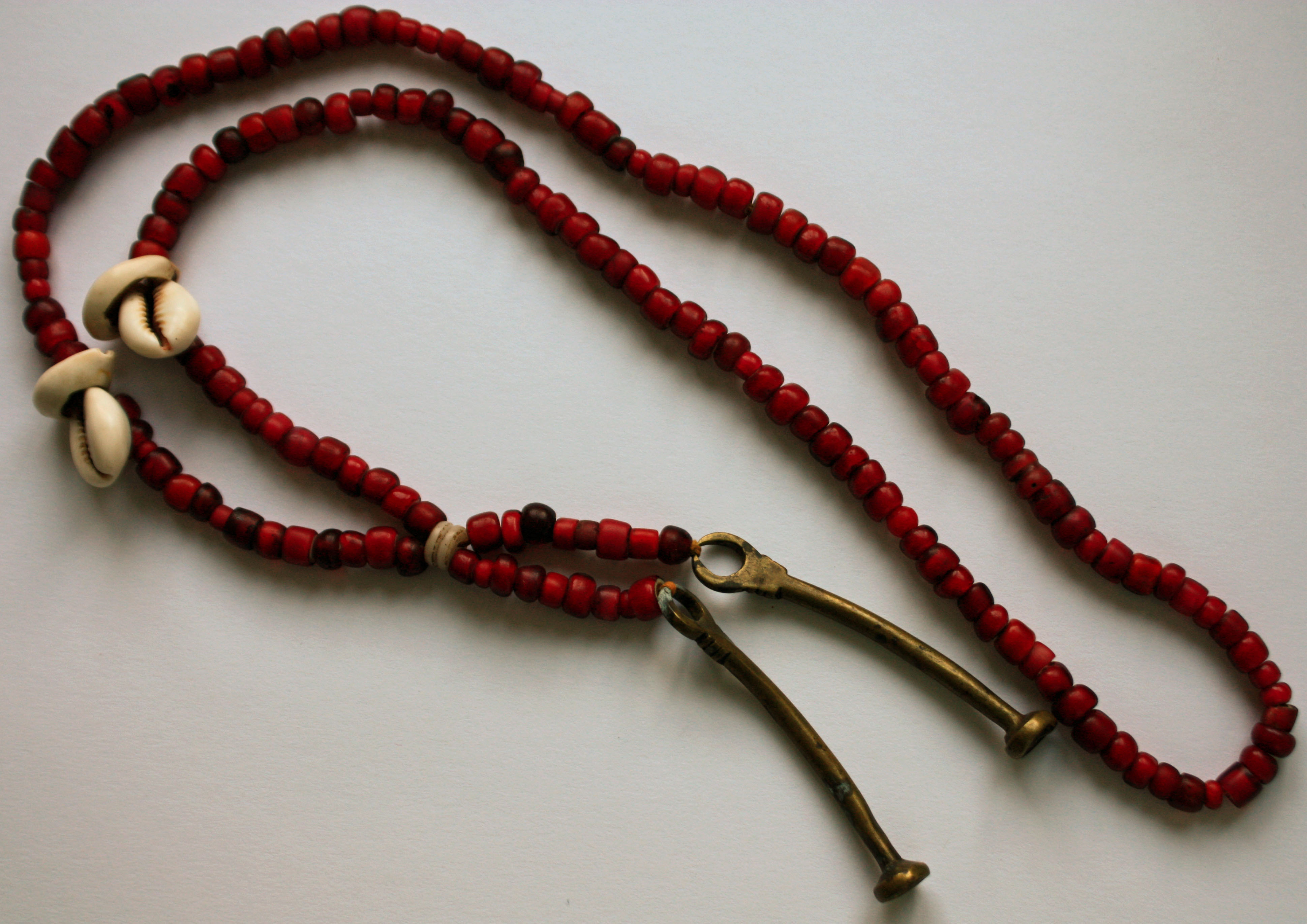 Friend's Great Grandmother's Red Bead Necklace – Where is it From