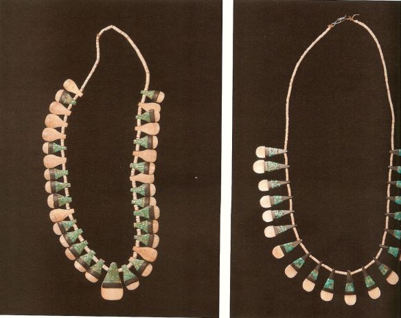 Generations, the Helen Cox Kersting Collection, Santo Domingo Tab Necklaces 1940-1059